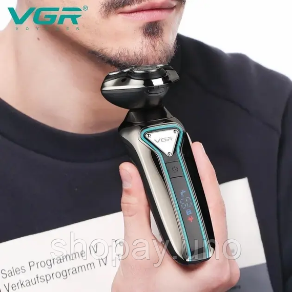 Професійна акумуляторна бритва для бороди VGR V-323 | Зображення 1