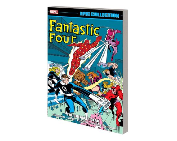 Книга - комікси англійською мовою від видавництва Marvel. Fantastic Four Epic Collection: The Dream Is Dead