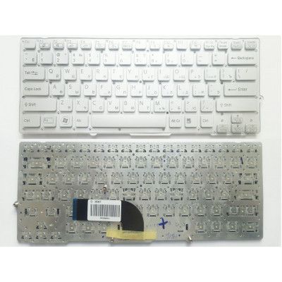 Клавиатура ноутбука Sony VPC-SD/VPC-SB Series серебро RU (A43015)