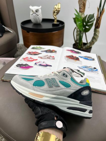 Кросівки New  911 Grey Turquoise Стиль и комфорт на каждый день весна / лето / осень B4147 41 26 см | Зображення 4