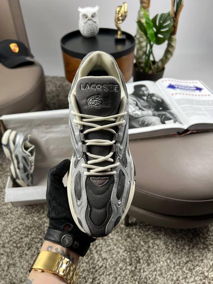 Чоловічі кросівки Lacoste L003 2K24 Grey Silver (текстиль) A3922 45 28.5 см | Зображення 5