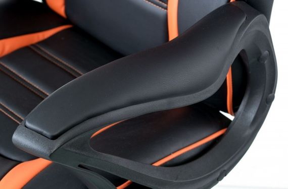 Офисное кресло Game black - orange, Tilt с регулировкой качания под вес пользователя | Зображення 7