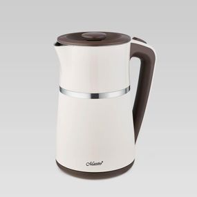 Електрочайник Maestro MR-030-BIEGE, 1.7 л, 2200 Вт, з подвійними стінками