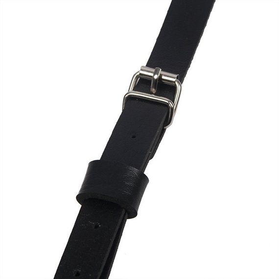 Портупея шкіряна Star Night Leather Chest Harness Straps чорний | Зображення 8