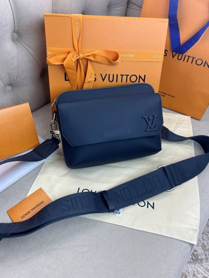 Месенджер синій Louis Vuitton Fastline Blue c877 | Зображення 2