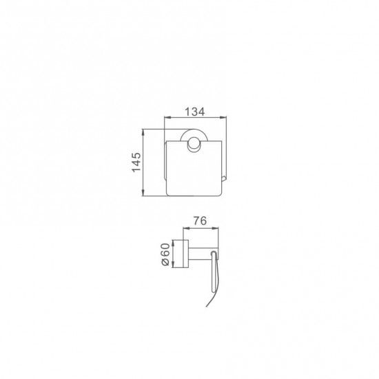 Папіротримач Frap F30103 | Зображення 1