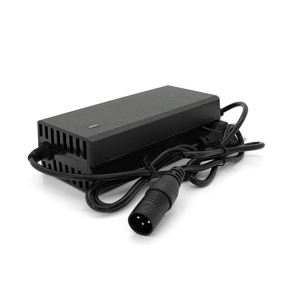 Зарядний пристрій для акумуляторів Li-ion 48V3A(54.6V),13S,штекер 3-pin XLR 18 mm(1+/2-),з індикацією,BOX | Зображення 2