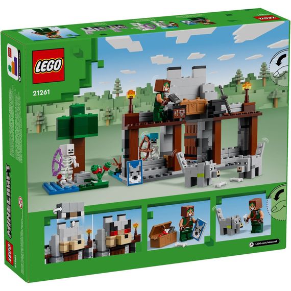 Конструктор LEGO Minecraft Вовк із Цитаделі (21261) | Зображення 7