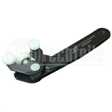 Ролик двери сдвижной левый нижний VW Caddy 04-20, AutoTechteile, 384 3007, TR1228