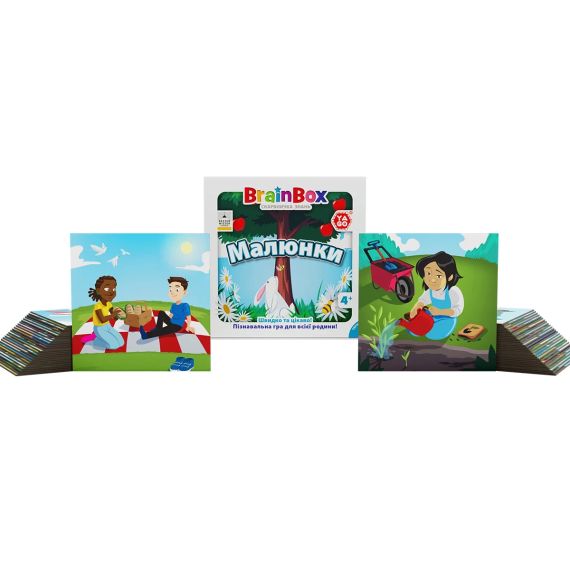 Настольная игра BrainBox. Познавательная игра. Рисунки | Зображення 3