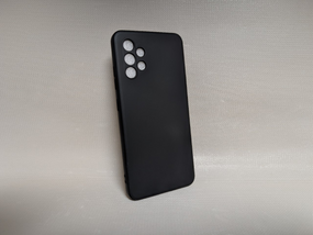 Чохол для Samsung Galaxy A32 4G / Самсунг Гелаксі A32 4G, WAVE Colorful, силіконовий, матовий, чорний