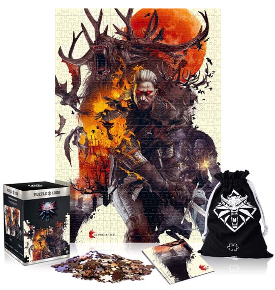 Пазл GoodLoot Witcher: Monsters puzzles 1000 ел. (5908305231936) | Зображення 1