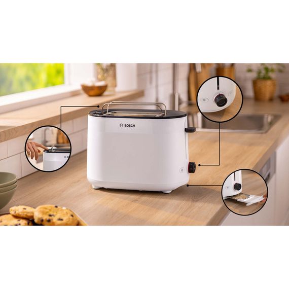 Тостер Bosch TAT2M121 | Зображення 6