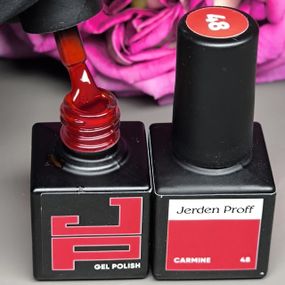 Гель-лак Jerden Proff №48 (кармін) 5 мл