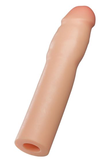 Силіконовий подовжувач пеніса Blush Performance Plus Resilience бежевий Sex Aura | Зображення 4