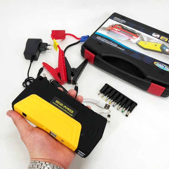 Бустер для зарядки автомобиля 50800 mAh, Автономное пуско-зарядное устройство, JW-505 Пусковая зарядка | Зображення 2