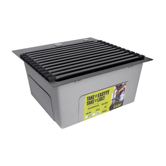 Сушарка на кухонну мийку Lidz Acsis LA14 Black, плоска основа, для посуду 430х300 мм LDACSLA14BLM49768 | Зображення 4