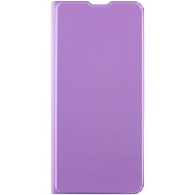 Шкіряний чохол-книжка GETMAN Elegant (PU) для Samsung Galaxy A23 4G Штучна шкіра, Слот для візитки, Бузковий