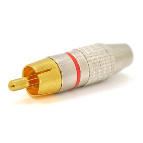 Роз'єм RCA-M (сигнальний під гвинт)