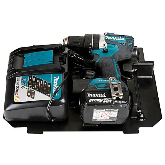 Вкладка 837916-4 для кейса Makita Makpac №2 (для шурупокрутів серії Makita LXT, зарядного пристрою DC18RC та 3-х акумуляторів) | Зображення 2
