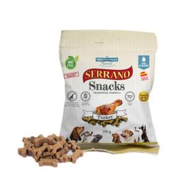 SERRANO Натуральные лакомства для собак 100г, ИНДЕЙКА