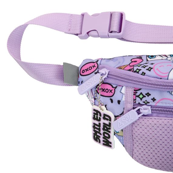 Сумка-бананка YES SP-36 Smiley World Anime 550549 6х12х26 см | Зображення 3