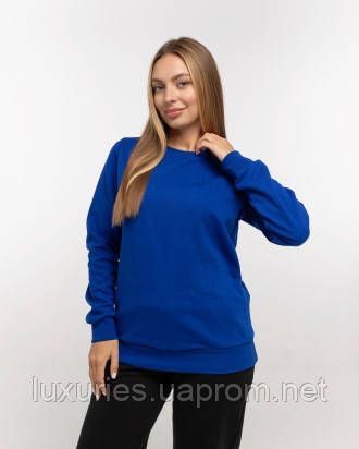 Жіночий світшот українського бренду, теплий жіночий світшот з начосом - 12 кольорів на вибір, зимній світшот