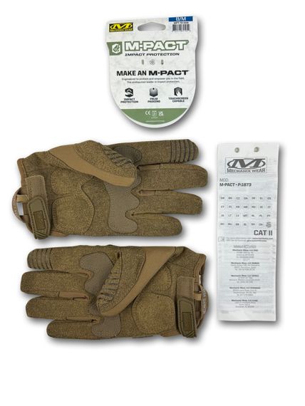 Рукавички MECHANIX M-PACT Койот Розмір S | Зображення 2