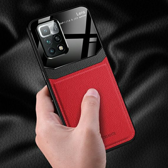 Чохол бампер DELICATE на Xiaomi Redmi 10 колір Червоний | Зображення 1