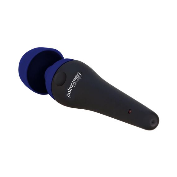 Вібромасажер PalmPower Recharge Blue, перезаряджуваний, гнучка головка, тревел-замок sexstyle | Зображення 1