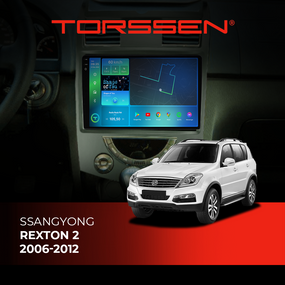 Штатна магнітола Torssen 2K SsangYong Rexton 2 06-12 F9432 4G Carplay DSP