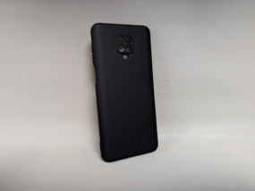 Xiaomi Redmi Note 9s | Протиударний чохол Wave | Soft Touch | Чорний