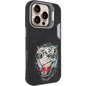 TPU+PC чохол Friends для Apple iPhone 16 Pro (6.3") Black Tiger