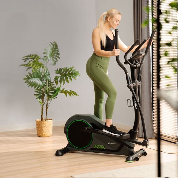 Орбітрек Hop-Sport HS-120C Prim чорно-зелений | Зображення 1