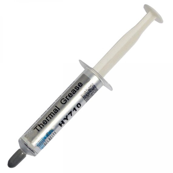 Паста термопровідна HY-710 2g, шприц, Grey, > 3, 17W / m-K, <0.067 ° C-in² / W