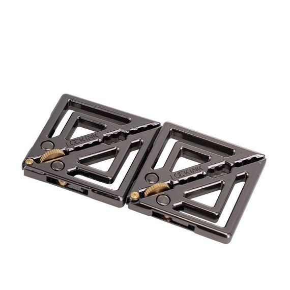 Затискачі для сосків із важкою підвіскою LOCKINK Adjustable Nipple Clamps with Heavy Pendant — Grey sexstyle | Зображення 5