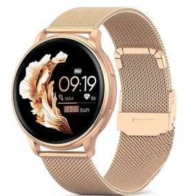 Смарт-годинник жіночий Smart Melisia Gold