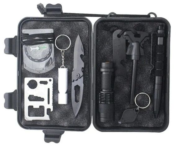 Туристический набор инструментов для выживания 8 предметов | Зображення 4