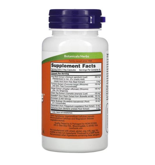 Смесь экстрактов NOW Foods D-Flame 90 Veg Caps | Зображення 1