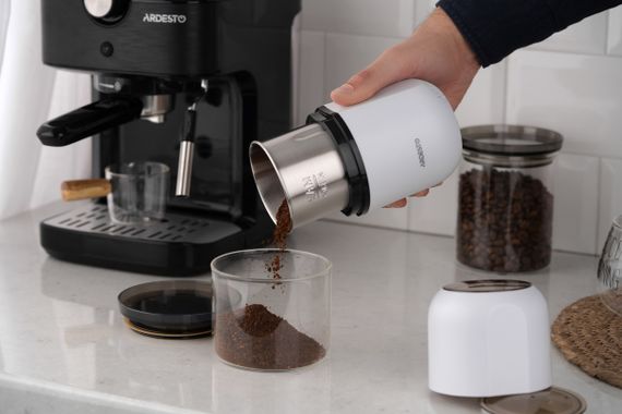 Кавомолка Ardesto KGС-1508W 150 Вт біла | Зображення 1