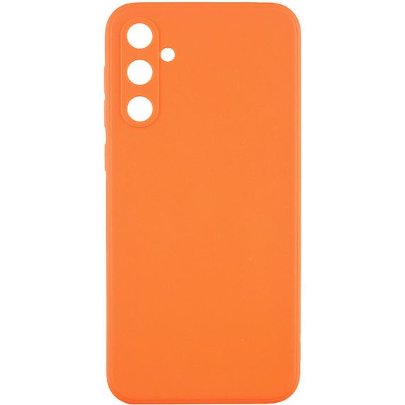 Силиконовый чехол Candy Full Camera для Samsung Galaxy A55 Оранжевый / Orange