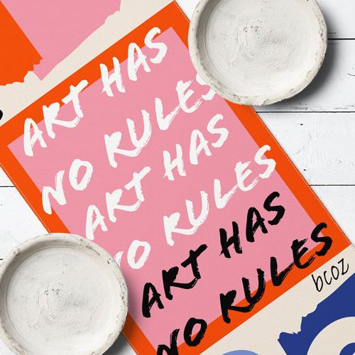 Доріжка на стіл Art has no rules 150x40 см (DR__24A024) | Зображення 1