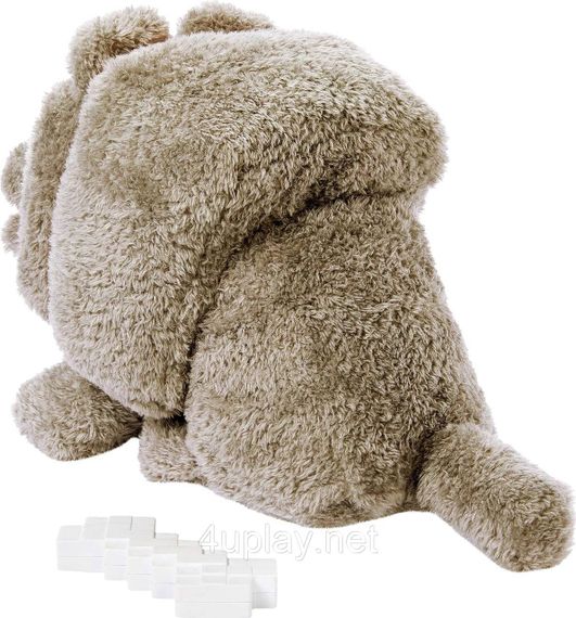 Мягкая интерактивная игрушка Волк Деннис из фильма Майнкрафт Оригинал Mattel Minecraft Dennis The Wolf | Зображення 8