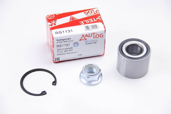 Подшипник ступицы задний Renault Kangoo 98-(-ABS), AUTLOG (RS1131) | Зображення 1