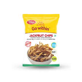 Снек Джекфрутові чипсі 100 г Telugu Foods 8906081381958