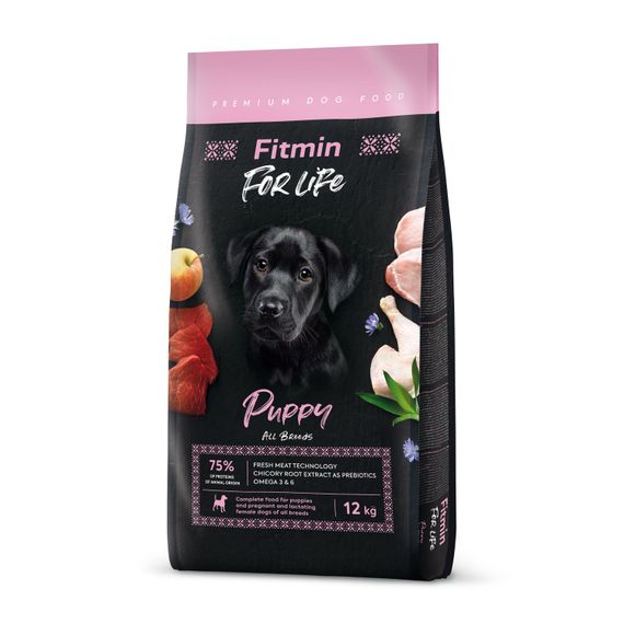 Fitmin dog For Life Puppy (для цуценят всіх порід собак), 2,5 кг