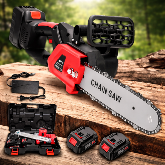 Аккумуляторная цепная пила Electric SAW 16 дюймов в чемодане + 2 аккумулятора RED | Зображення 3