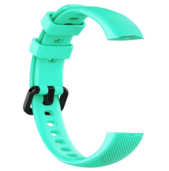 Силіконовий ремінець Primo для фітнес-браслета Huawei Honor Band 4 / 5 - Mint | Зображення 2