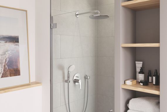 Верхній душ з настінним кронштейном Grohe Tempesta (26668000) | Зображення 4