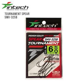 Крючок одинарный Intech Интеч Tournament Spear SMV-32SB #06 6шт